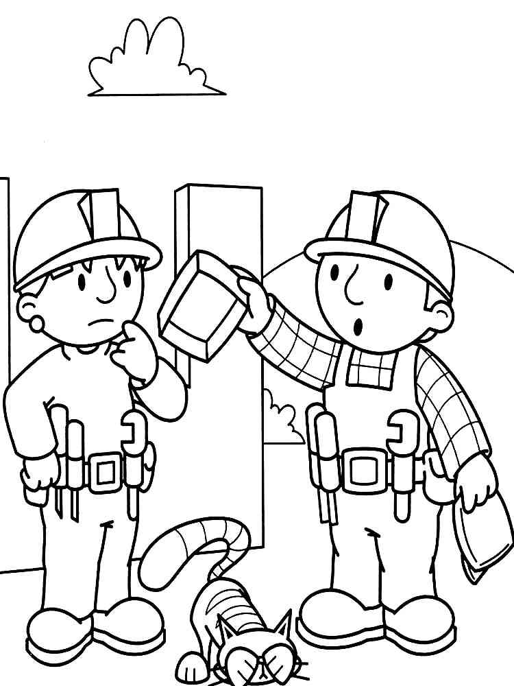 Bob The Builder 25 coloring page