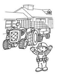 Bob The Builder 3 coloring page