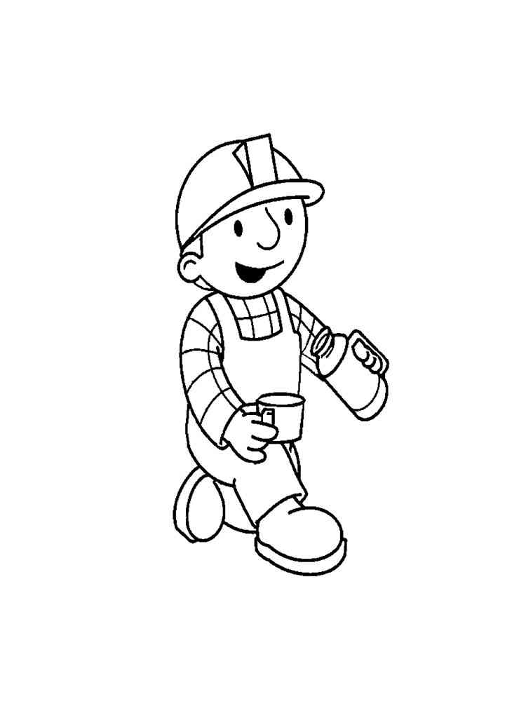 Bob The Builder 41 coloring page