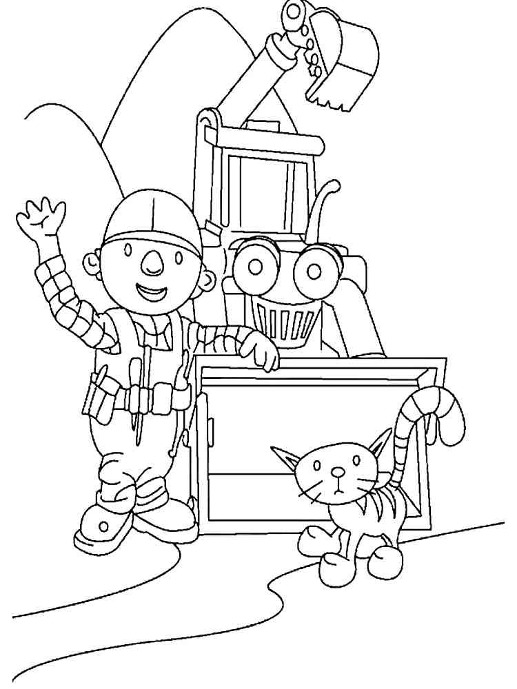 Bob The Builder 42 coloring page