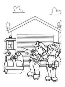 Bob The Builder 5 coloring page