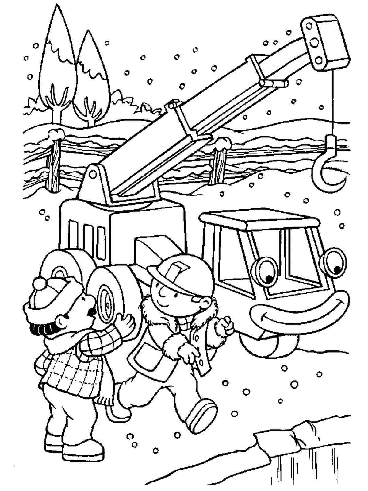 Bob The Builder 51 coloring page