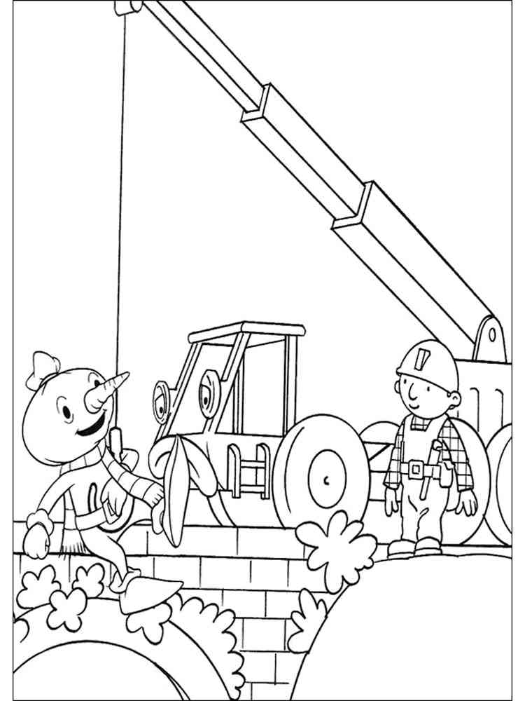 Bob The Builder 6 coloring page