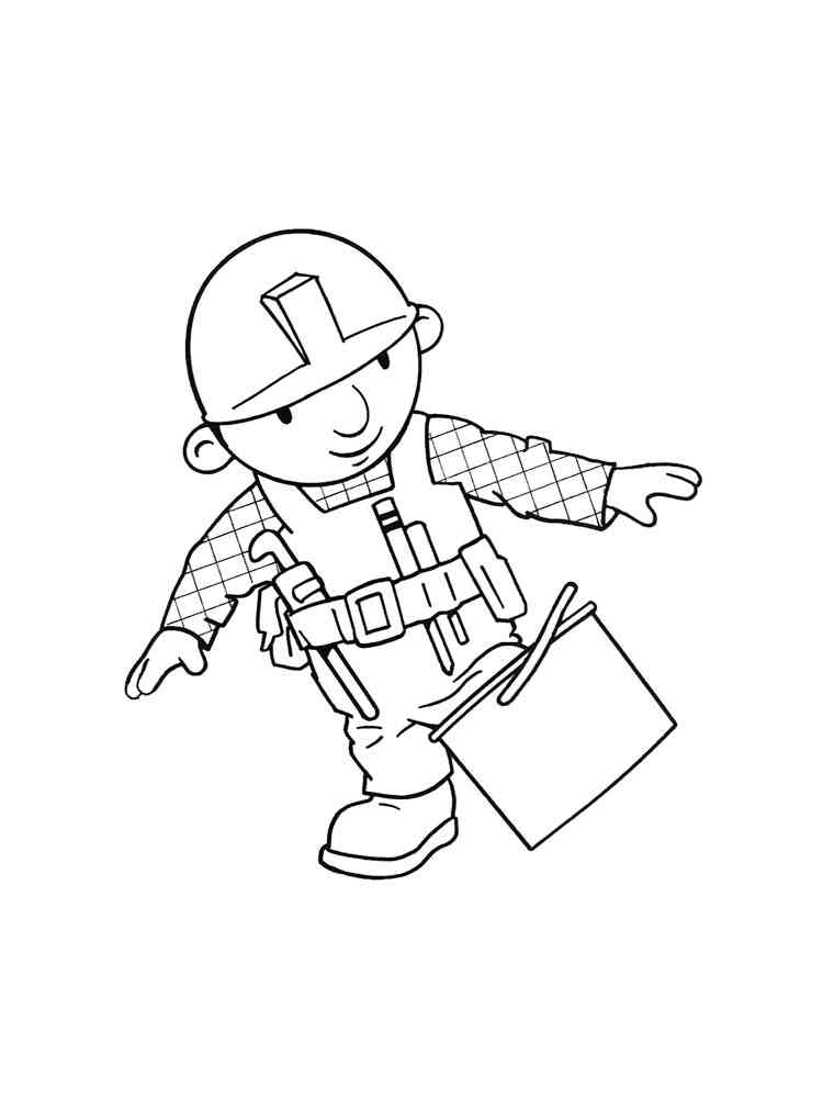 Bob The Builder 8 coloring page
