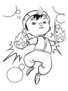 BoBoiBoy 2 coloring page