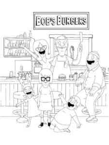 Bob’s Burgers 10 coloring page