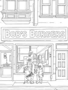 Bob’s Burgers 24 coloring page