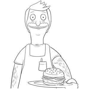 Bob’s Burgers coloring pages