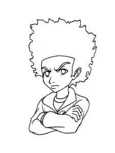 Boondocks 2 coloring page
