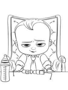 Boss Baby 12 coloring page