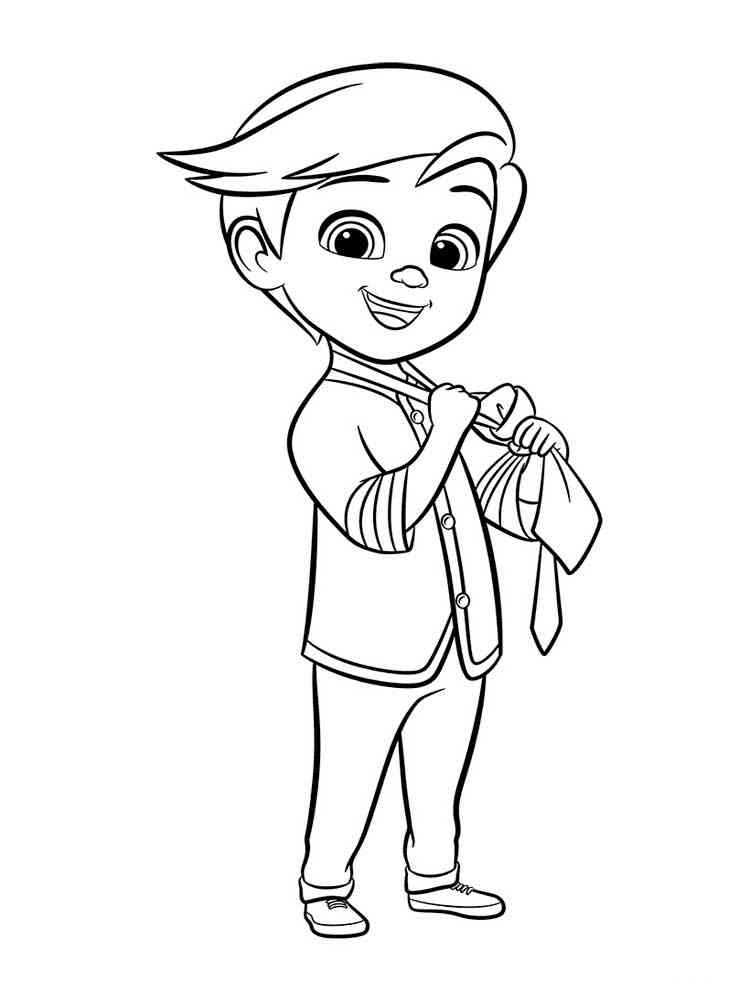 Boss Baby 13 coloring page