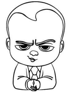 Boss Baby 19 coloring page