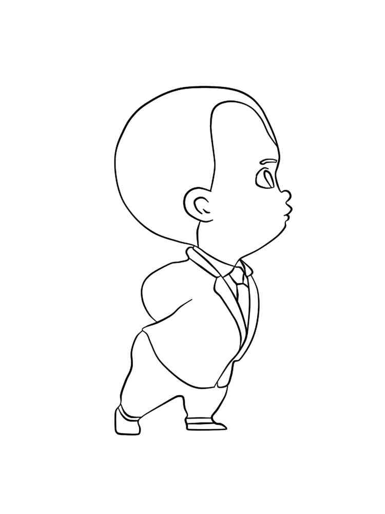 Boss Baby 20 coloring page