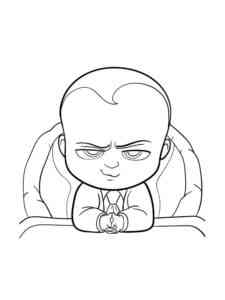 Boss Baby 21 coloring page
