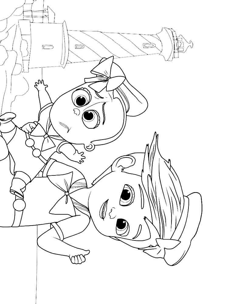 Boss Baby 23 coloring page