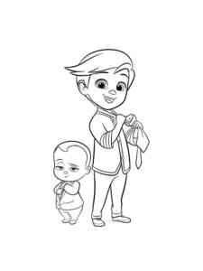 Boss Baby 27 coloring page
