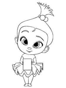 Boss Baby 3 coloring page