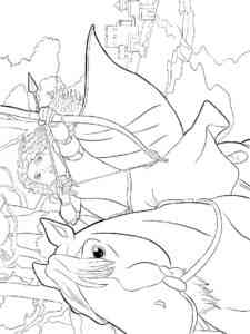 Brave 10 coloring page