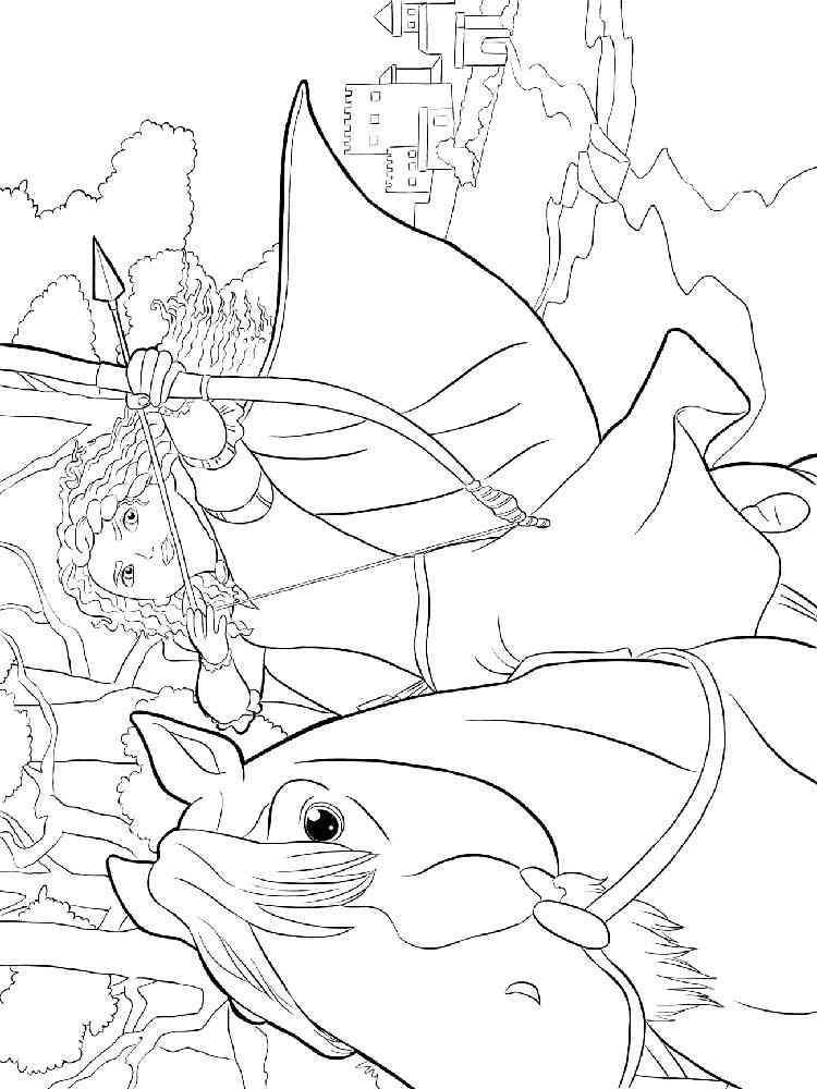 Brave 10 coloring page