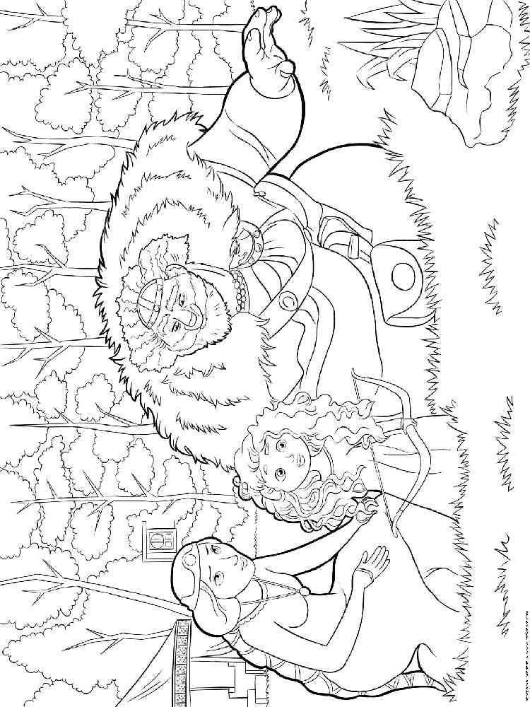 Brave 13 coloring page