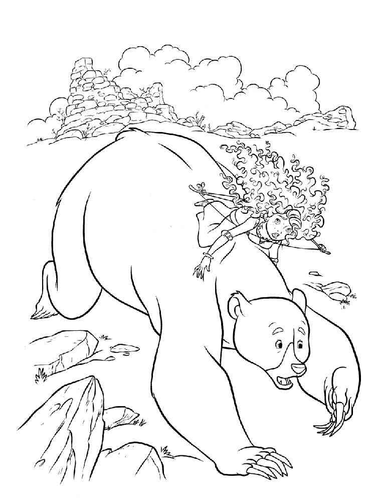 Brave 15 coloring page