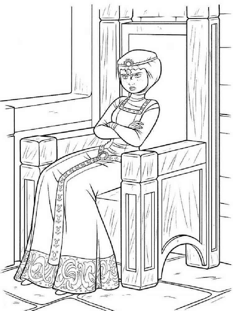 Brave 19 coloring page