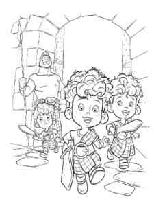 Brave 24 coloring page
