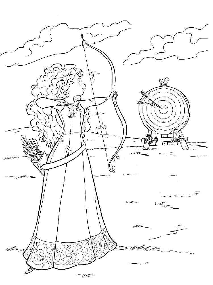 Brave 26 coloring page