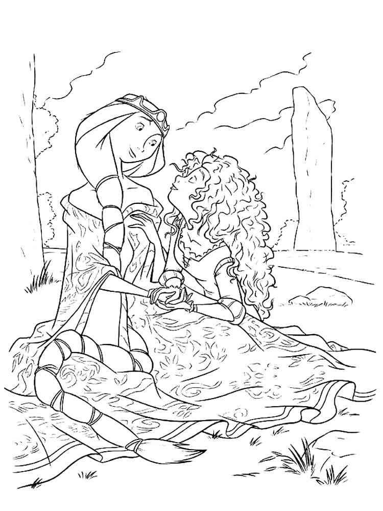 Brave 37 coloring page