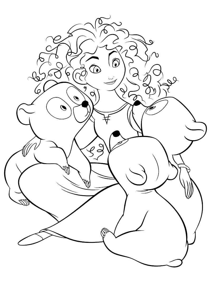 Brave 39 coloring page