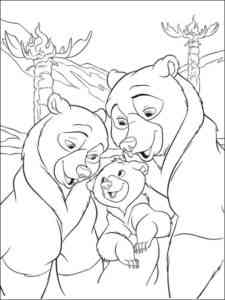 Brother Bear 15 coloring page