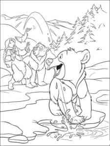 Brother Bear 16 coloring page