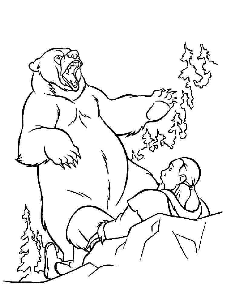 Brother Bear 17 coloring page