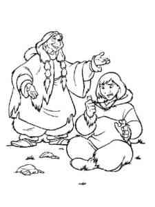 Brother Bear 21 coloring page
