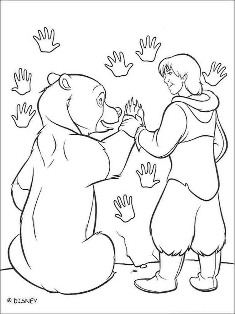 Brother Bear 23 coloring page
