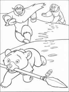 Brother Bear 6 coloring page