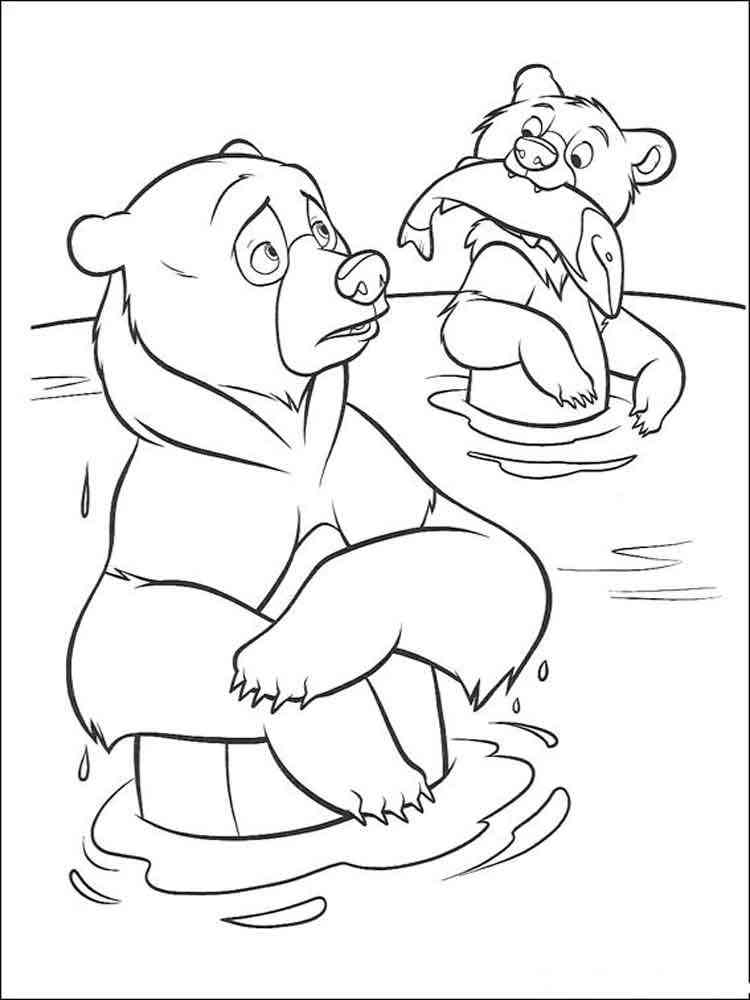 Brother Bear 7 coloring page