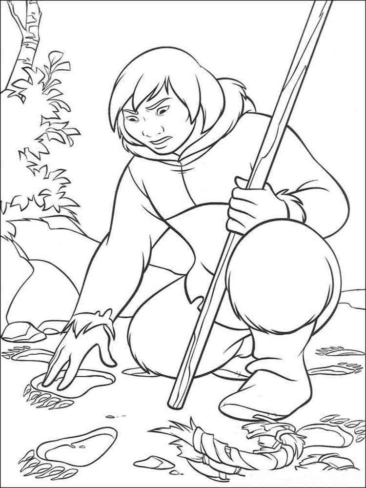 Brother Bear 9 coloring page