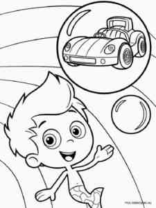 Bubble Guppies 11 coloring page