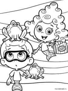 Bubble Guppies 17 coloring page