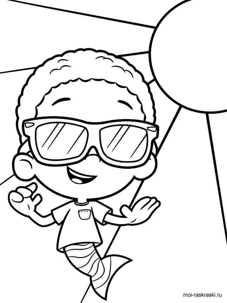 Bubble Guppies 19 coloring page