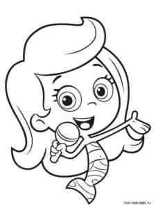 Bubble Guppies 21 coloring page