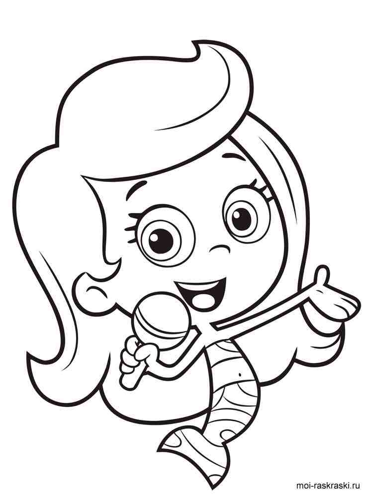 Bubble Guppies 21 coloring page