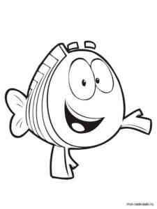 Bubble Guppies 24 coloring page