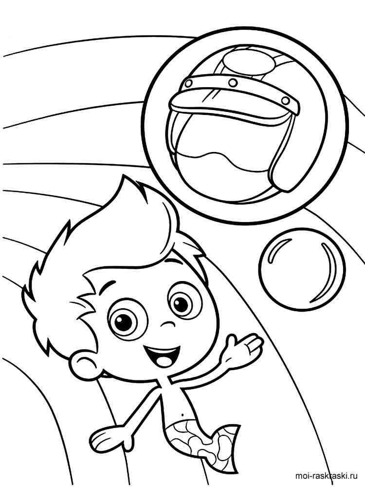 Bubble Guppies 26 coloring page