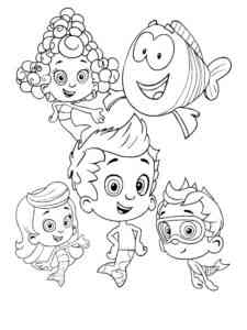 Bubble Guppies 29 coloring page