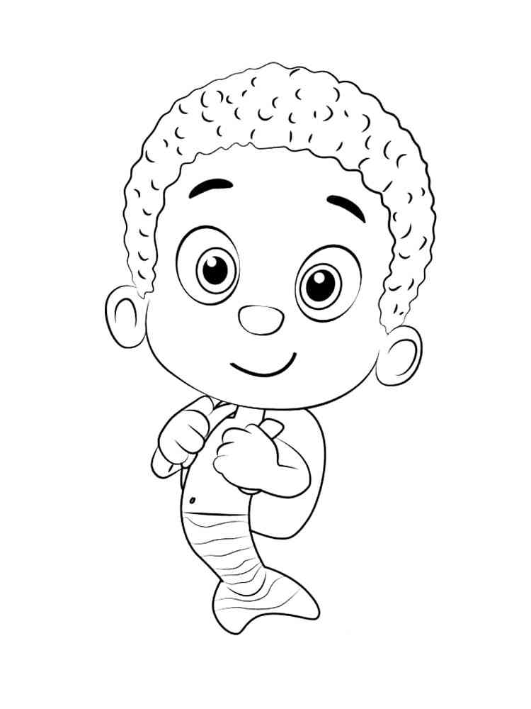 Bubble Guppies 31 coloring page