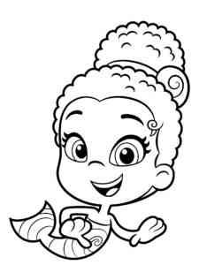 Bubble Guppies 36 coloring page