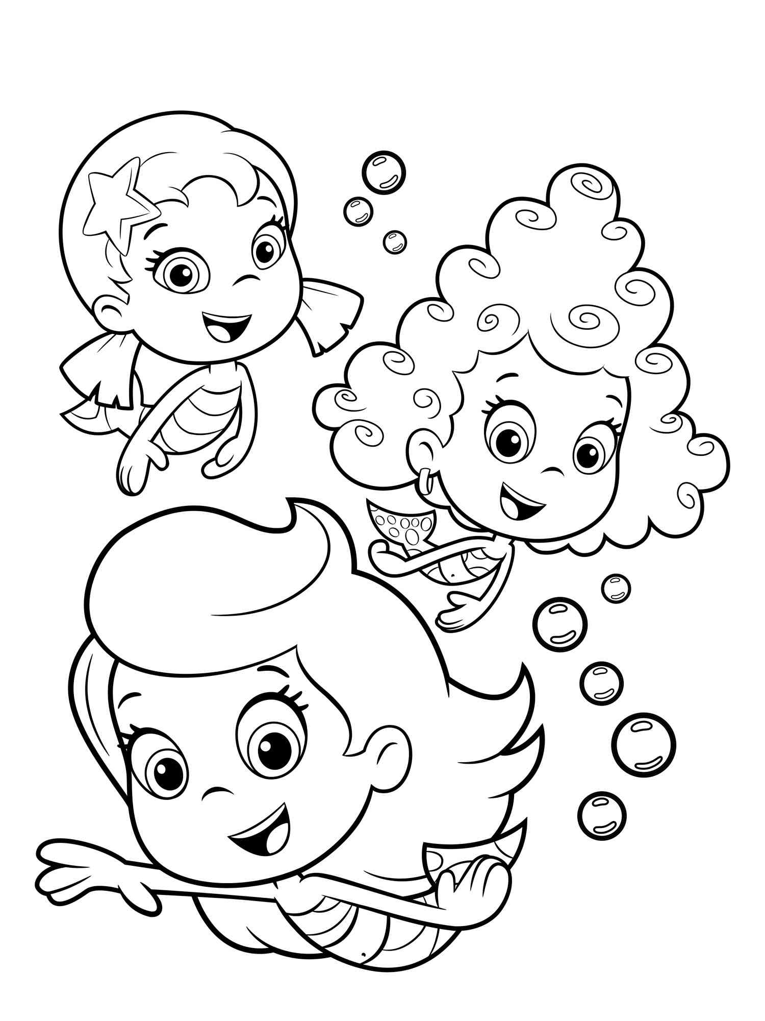 Bubble Guppies 38 coloring page