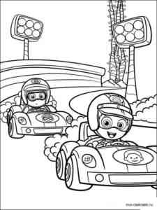 Bubble Guppies 6 coloring page